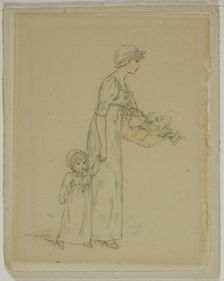 Woman with Child, n.d. Creator: Catherine Greenaway