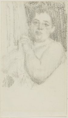 Woman with Hands Clasped, n.d. Creator: Anders Leonard Zorn