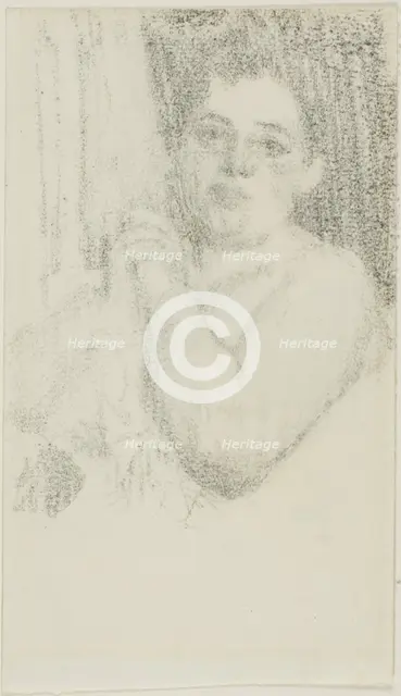 Woman with Hands Clasped, n.d. Creator: Anders Leonard Zorn.