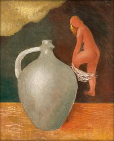 Woman with Jar, around 1936. Creator: Mikulas Galanda