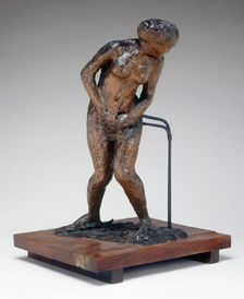 Woman Taken Unawares, late 1880s/early 1890s. Creator: Edgar Degas