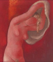 Woman Undressing, 1932. Creator: Mikulas Galanda