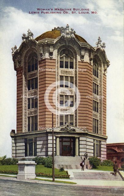 Woman's Magazine Building, Lewis Publishing Company, St Louis, Missouri, USA, 1910. Artist: Unknown