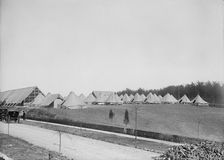 Woman's National Service School, Under Woman's Section, Navy League, Camp; General View, 1916. Creator: Harris & Ewing