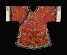Woman's Ao (Short Robe), China, Qing dynasty (1644-1911), 1800/50. Creator: Unknown