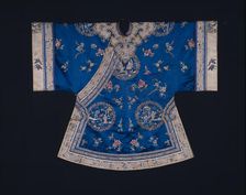 Woman's Ao (Short Robe), China, Qing dynasty (1644-1911), 1875/1900. Creator: Unknown