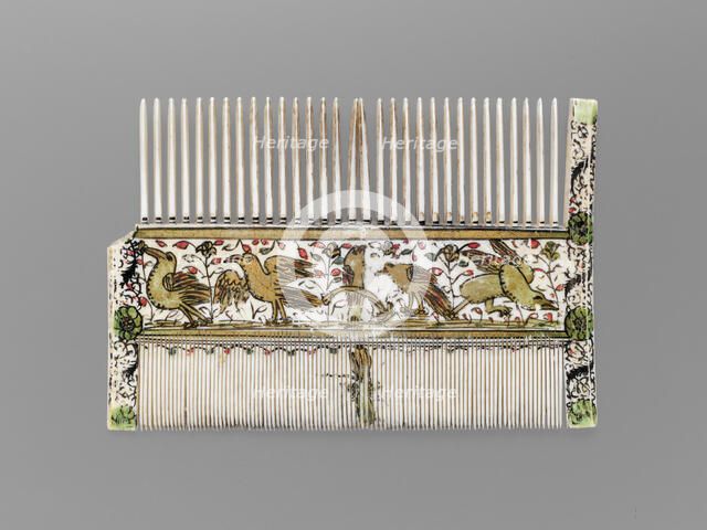 Woman's Comb, French or Italian, 15th or 16th century. Creator: Unknown.