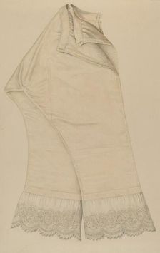 Woman's Drawers, c. 1939. Creator: Jean Peszel
