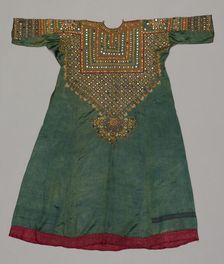 Woman's Dress, 1800s. Creator: Unknown