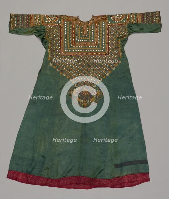 Woman's Dress, 1800s. Creator: Unknown.