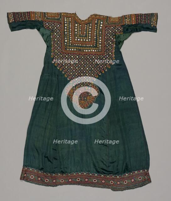 Woman's Dress, 1800s. Creator: Unknown.