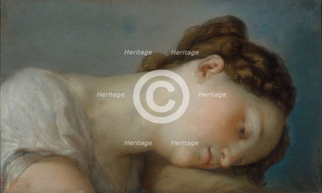 Woman's Head. Artist: López Portaña, Vicente (1772-1850)