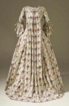 Woman’s Robe à la française, circa 1770. , c.1770. Creator: Unknown