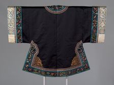 Woman's Surcoat, China, Qing dynasty (1644-1911), 1860/90. Creator: Unknown