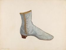 Woman's Shoe, c. 1940. Creator: Daniel Marshack
