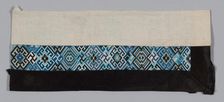 Woman's Sleeve Band, China, Qing dynasty (1644-1911), 1875/1900. Creator: Unknown