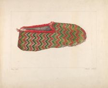 Woman's Slipper, 1935/1942. Creator: Frank Maurer