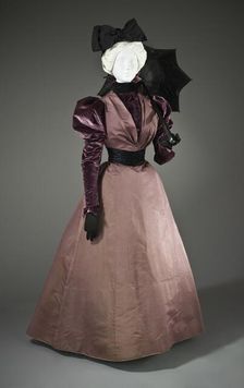 Woman’s two-piece dress, c.1897. Creator: Unknown