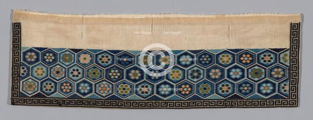 Woman's Trouser Band, China, Qing dynasty (1644-1911), 1875/1900. Creator: Unknown.