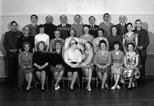 Wombwell Operatic Society, South Yorkshire, 1961. Creator: Michael Walters.