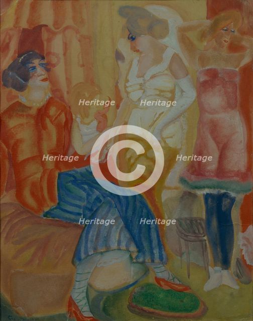 Women, 1916. Artist: Grigoriev, Boris Dmitryevich (1886-1939)