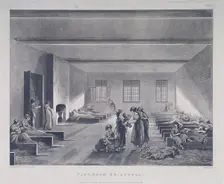 Women and Children in Bridewell's Hospital, London, 1808. Artist: John Hill