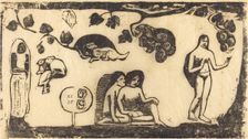 Women, Animals and Foliage (Femmes, animaux et feuillages), in or after 1895. Creator: Paul Gauguin