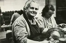 Women aircraft maintenance and repair workers, South Wales, World War II, c1939-c1944 (1946). Creator: Unknown