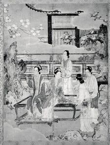 Women at Chinese Court, 16th century. Creator: Unknown