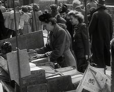 Women at a Market, 1942. Creator: British Pathe Ltd