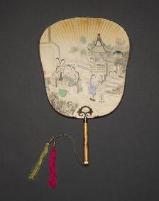 Women at Leisure, Qing dynasty (1644-1911), 19th century. Creator: Unknown