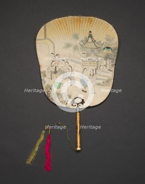 Women at Leisure, Qing dynasty (1644-1911), 19th century. Creator: Unknown.