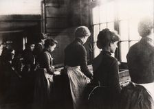 Women at work in the sorting room, Rowntree Cocoa Works, York, Yorkshire, 1896