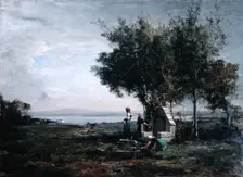 Women at the Fountain 1867. Artist: Emmanuel Lansyer