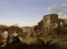 Women bathing, 1640-1667. Creator: Cornelis van Poelenburgh