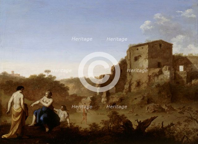 Women bathing, 1640-1667. Creator: Cornelis van Poelenburgh.