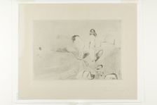 Women Bathing, 1895. Creator: Edvard Munch