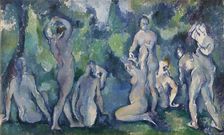 Women Bathing, c. 1895. Creator: Cézanne, Paul (1839-1906)