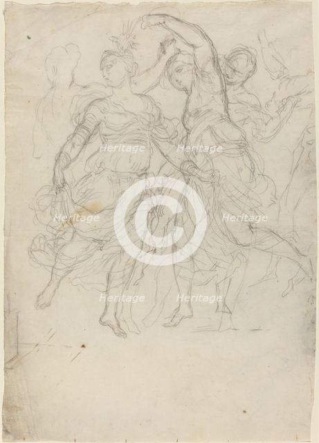 Women Dancing, c. 1820. Creator: Pietro Fancelli.