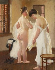 Women Dressing, 1906. Creator: William McGregor Paxton