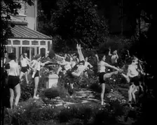 Women Exercising, 1933. Creator: British Pathe Ltd