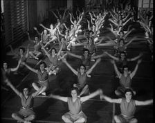 Women Exercising, 1933. Creator: British Pathe Ltd