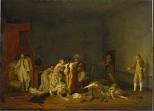 Women Fighting, 1775. Creator: Léonard Defrance