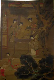 Women in Garden. Creator: Unknown