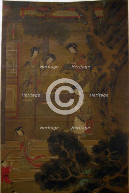 Women in Garden. Creator: Unknown.