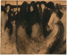 Women in Landscape, n.d. Creator: Eugene Carriere