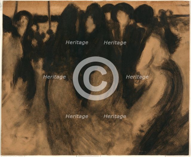 Women in Landscape, n.d. Creator: Eugene Carriere.