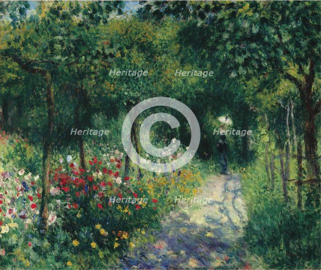 Women in the Garden, 1873. Artist: Renoir, Pierre Auguste (1841-1919)