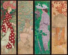 Women in the Garden (Femmes au Jardin), 1890-1891. Creator: Bonnard, Pierre (1867-1947)