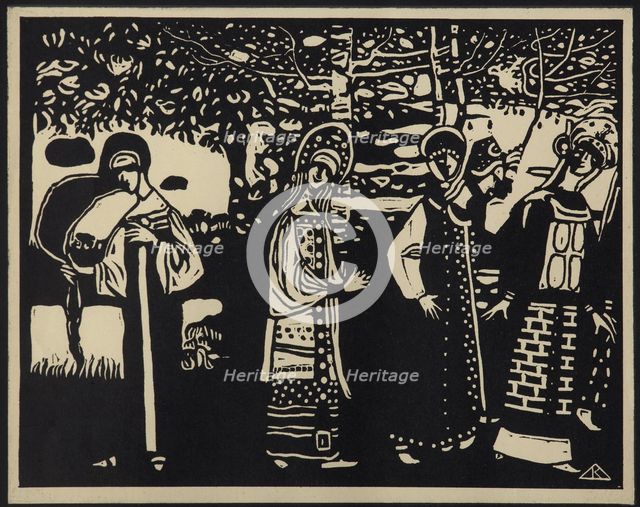 Women in the Woods (Frauen im Wald), 1907.